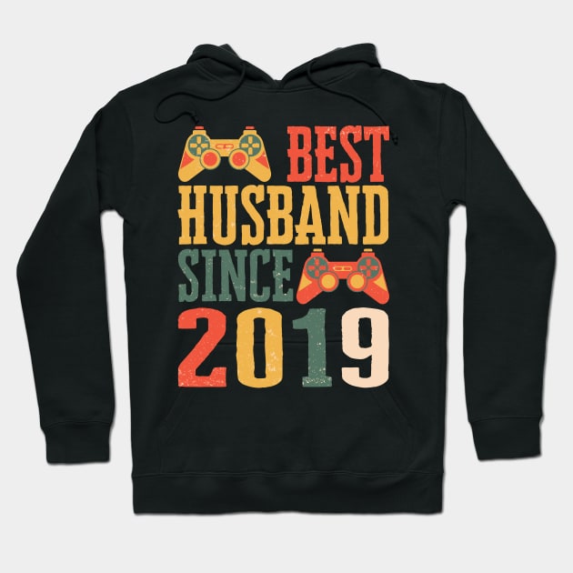 Best Husband Since 2022 Tee 2nd Wedding Anniversary Gift for Husband 2 Year Anniversary Gift for Him Husband Birthday Gaming Gift from Wife Hoodie by ttao4164